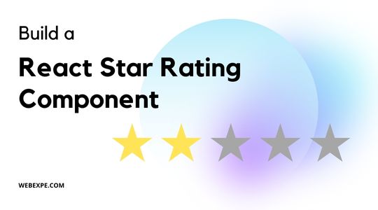 How to create a star rating system with ReactJs, Emotion Js & React icons.